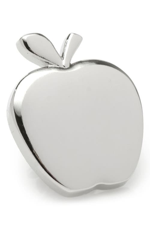 Cufflinks, Inc. Apple Lapel Pin in Silver 