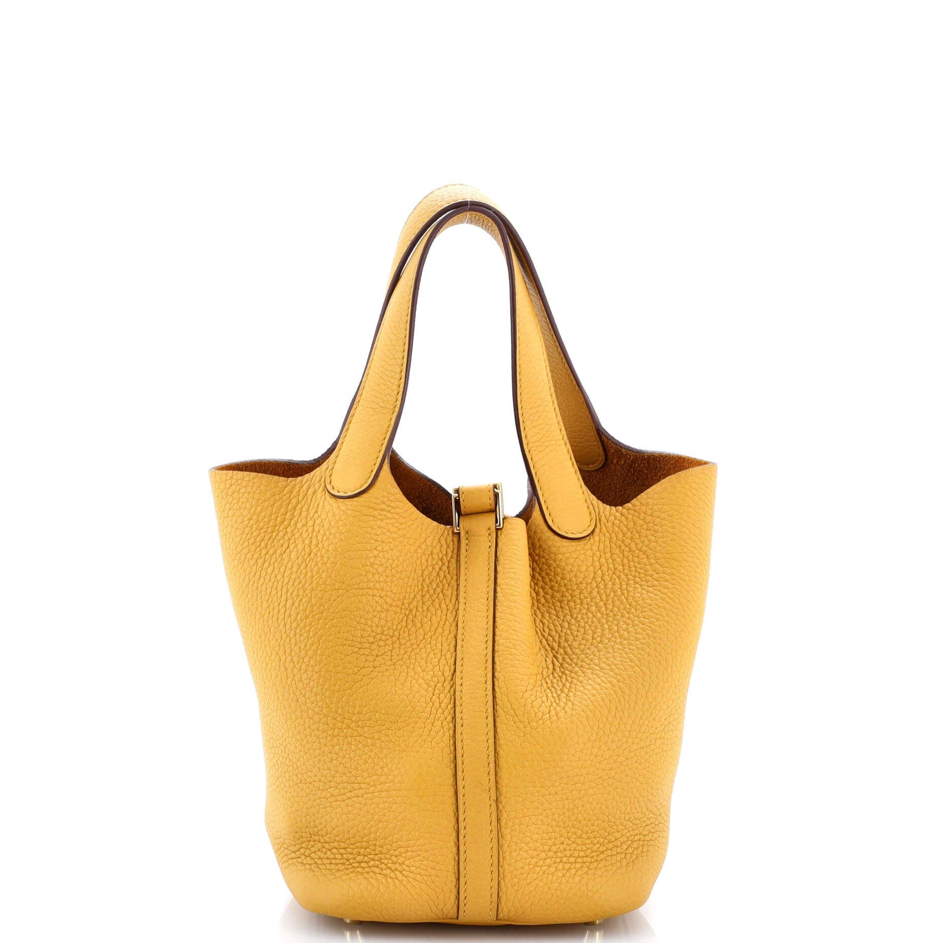 Pre-Owned Hermes Picotin Lock Bag Clemence PM, Alternate, color, 