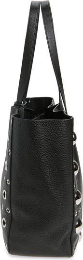 Valentino Garavani Large Nellcôte Grommet Leather Tote