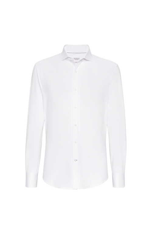 Brunello Cucinelli Basic Fit Shirt In White