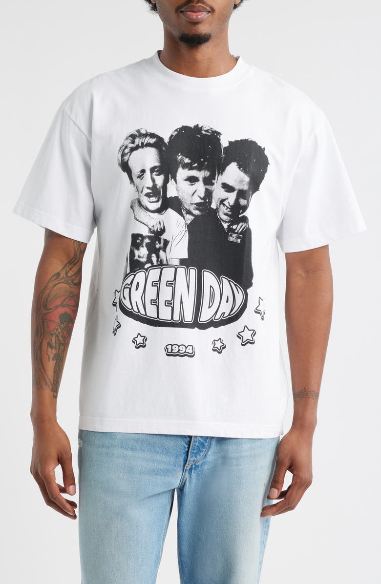 ID Supply Co Green Day Trio Graphic T-Shirt, Main, color, 