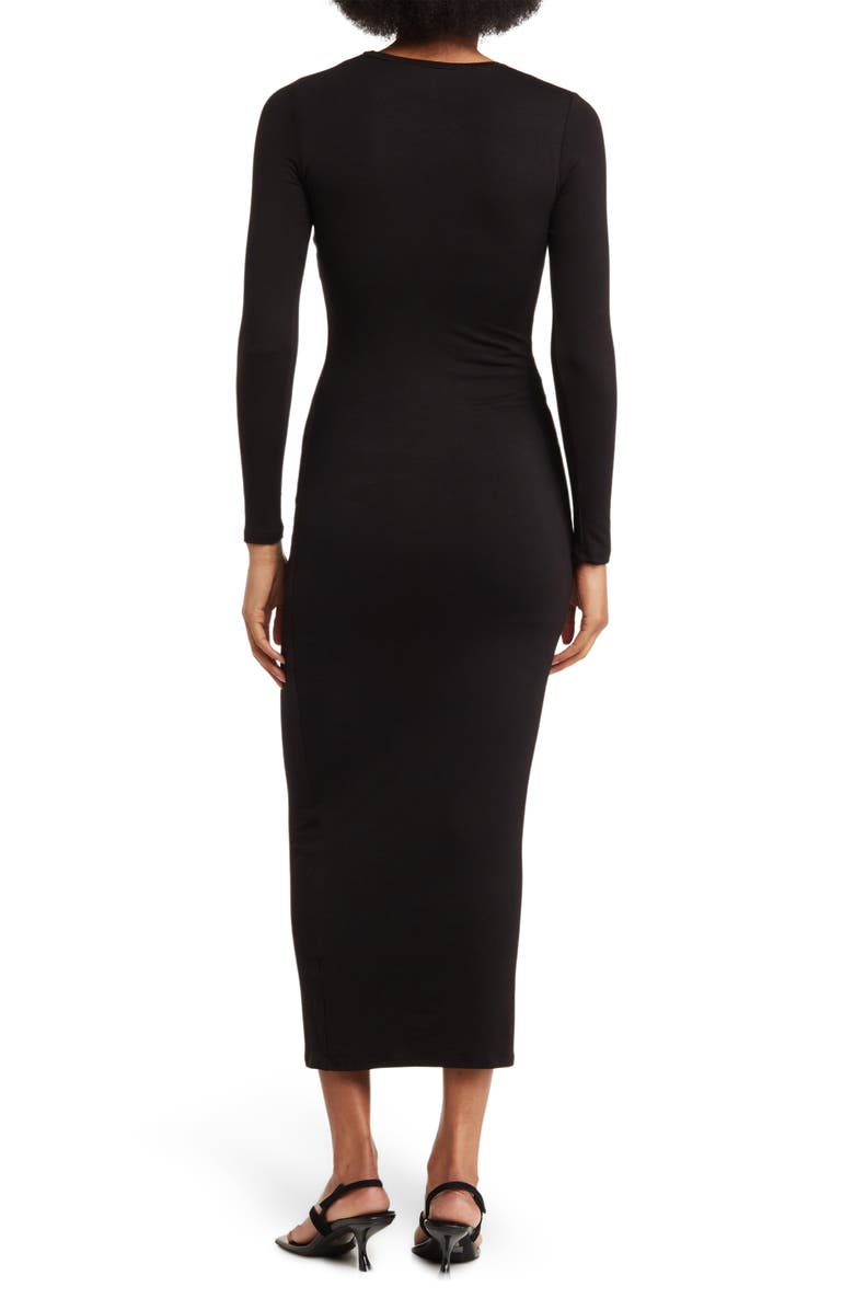 Velvet Torch Long Sleeve Maxi Dress, Alternate, color,