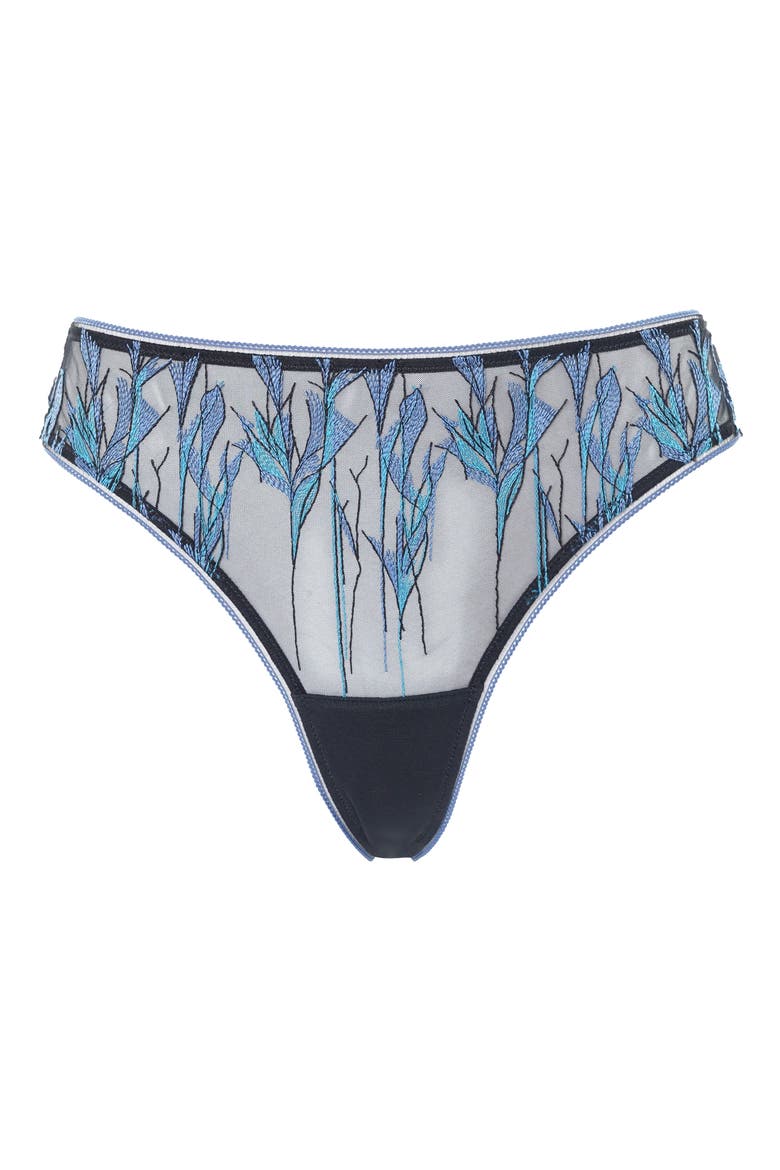 Moonlight Tanga, Main, color, FLORAL BLUE