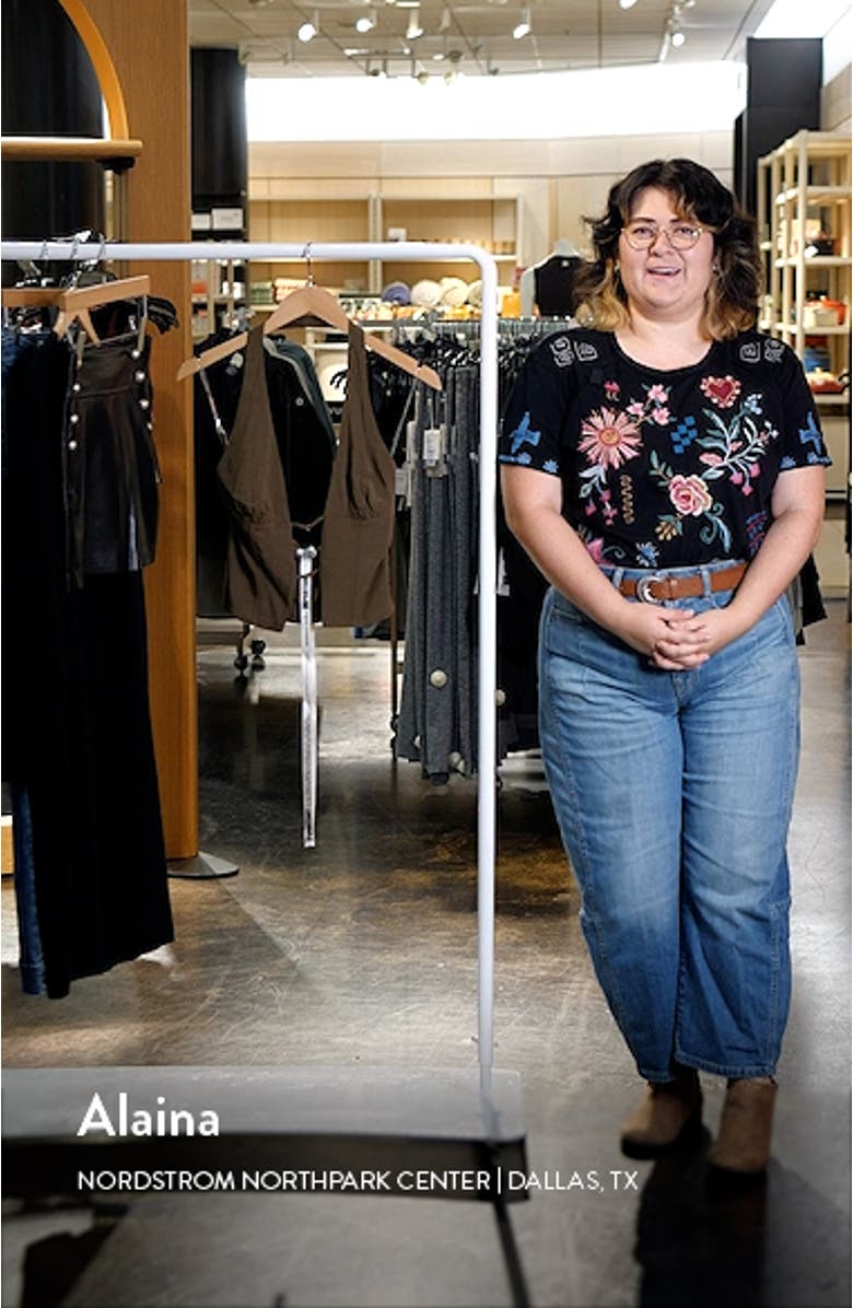 Open Front Halter Top, sales video thumbnail