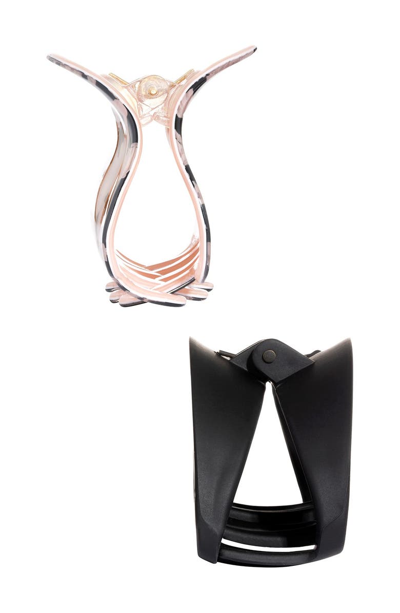 L. Erickson Cutout Dome Jaw Clip - Pack of 2, Alternate, color,