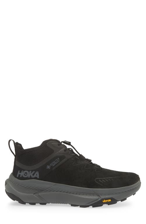 Hoka Transport Chukka Gore-tex® Waterproof Running Shoe In Black