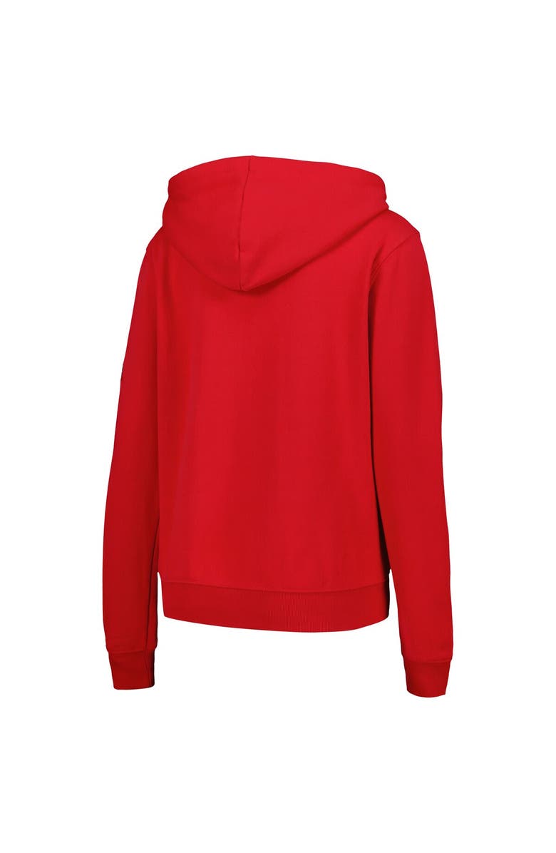 STADIUM ATHLETIC Women's Scarlet Rutgers Scarlet Knights Team Big Logo Pullover Hoodie, Alternate, color, Scarlet