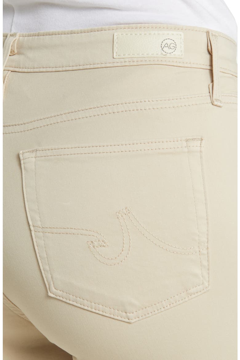 'The Prima' Cigarette Leg Skinny Jeans, Alternate, color, CREAM FROTH