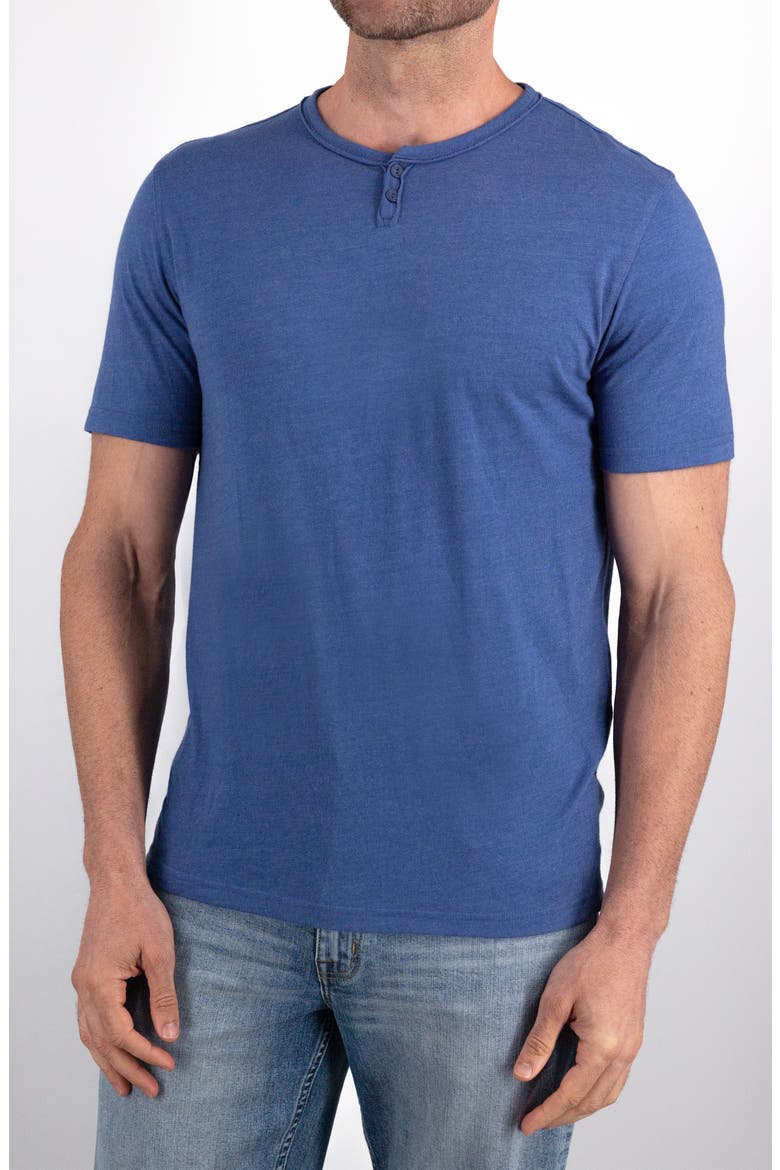 Short Sleeve Henley, Alternate, color, TRUE BLUE