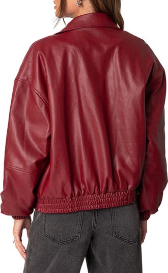 Halley Faux Leather Jacket