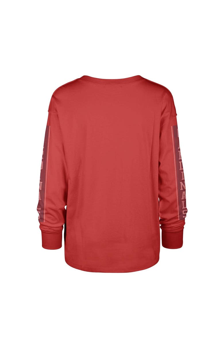 '47 Women's '47 Red St. Louis Cardinals Statement Long Sleeve T-Shirt, Alternate, color, Red