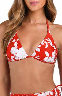 L'AGENCE Anabelle Ikebana Triangle Bikini Top