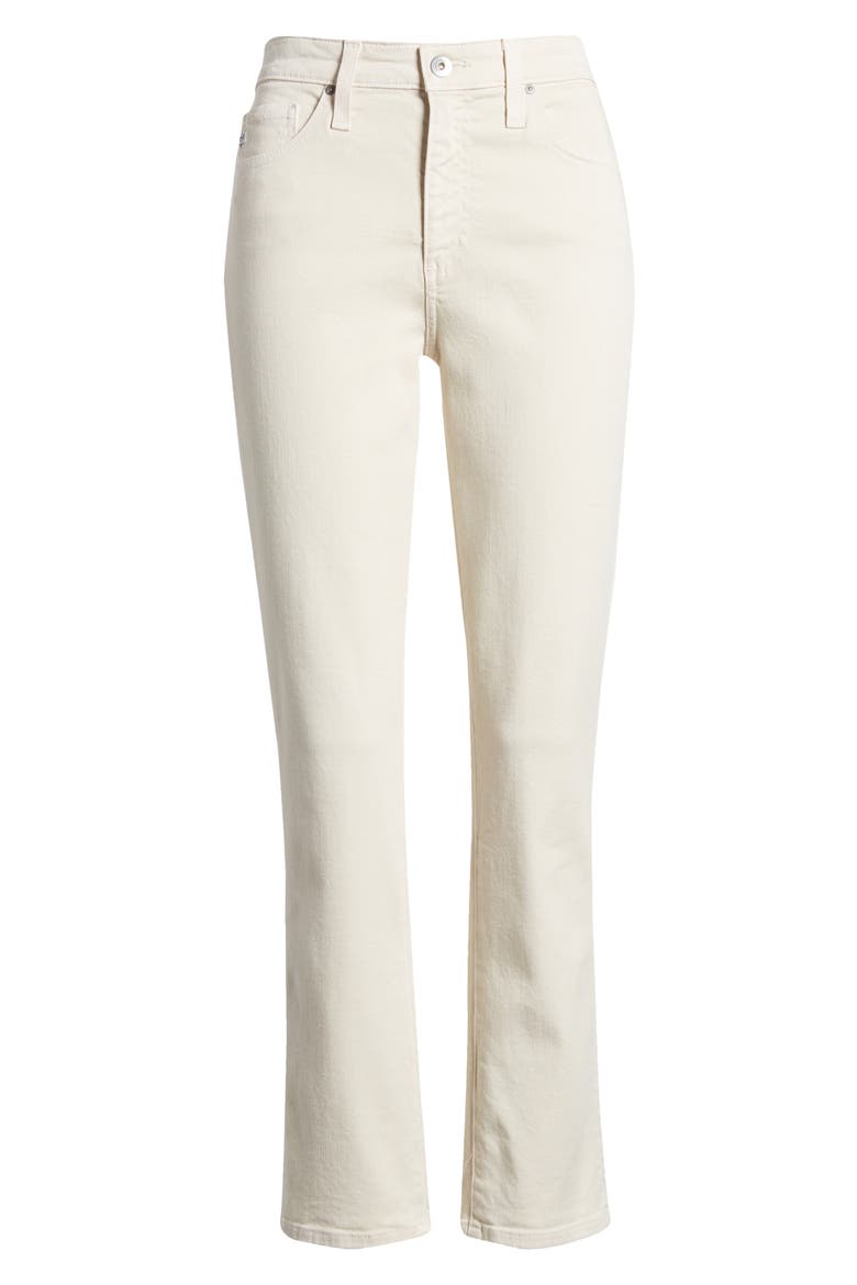 Mari High Waist Crop Jeans, Alternate, color, OPAL STONE