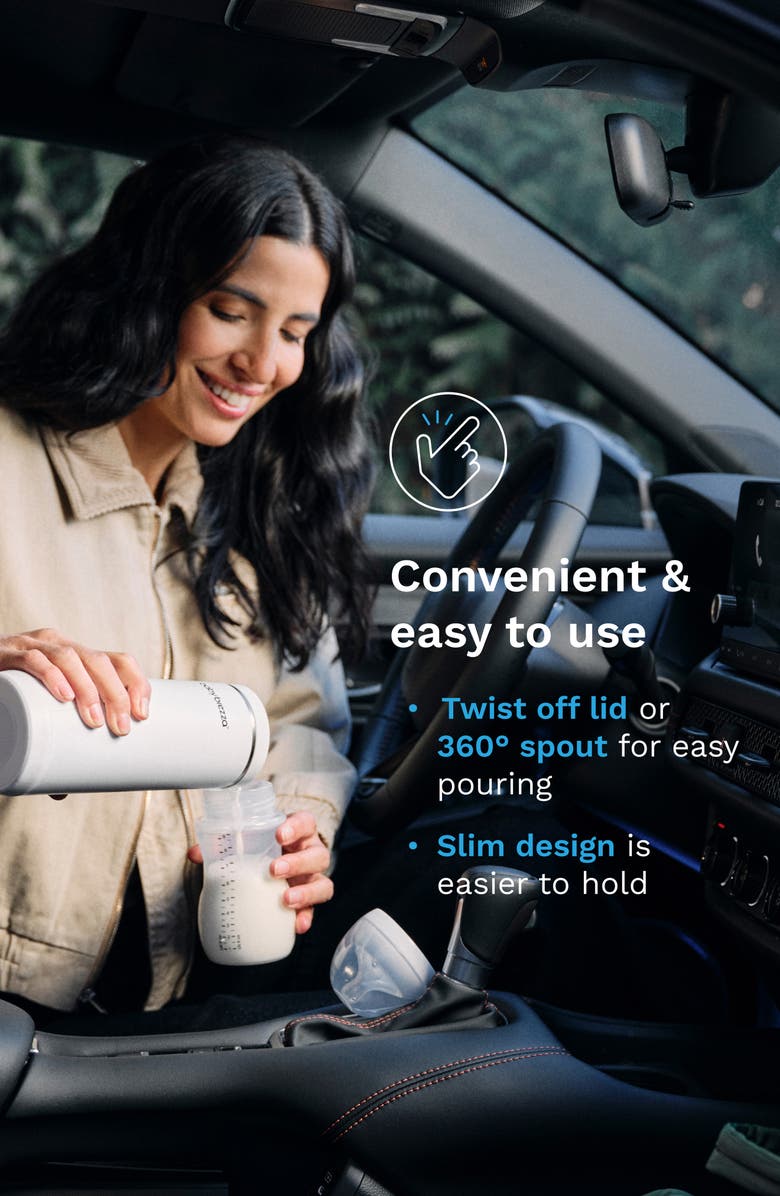 BABY BREZZA Travel & Portable Bottle Warmer, Alternate, color, Black