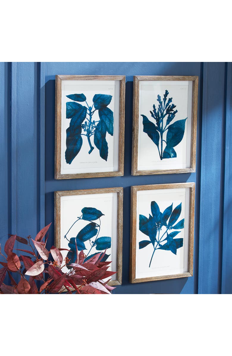 Napa Home & Garden Indigo Botanicals Set of 4, Alternate, color, 