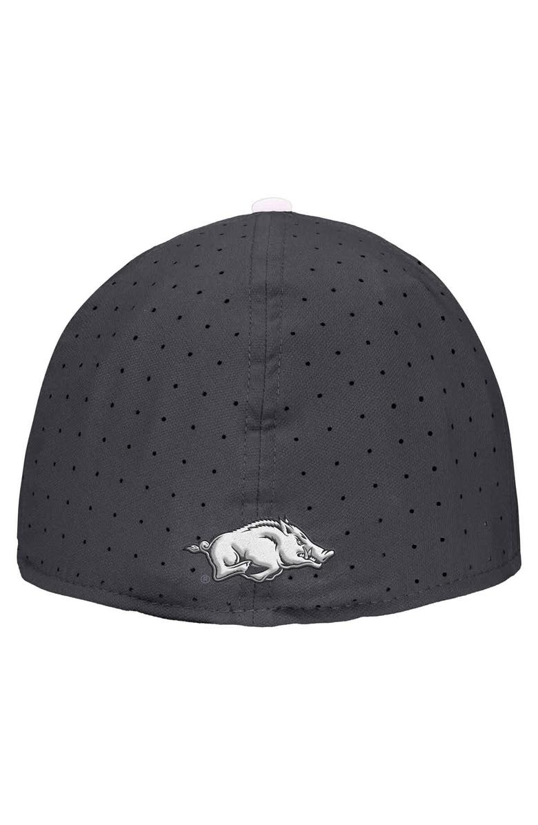 Nike Men's Nike Anthracite Arkansas Razorbacks 2025 On-Field True Performance Baseball Fitted Hat, Alternate, color, 
