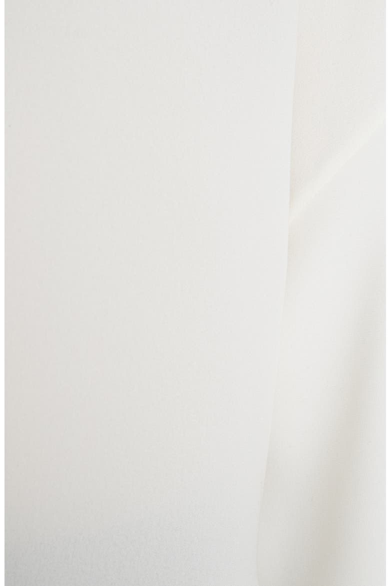 Flutter Sleeve Silk Blouse, Alternate, color, A03-IVORY