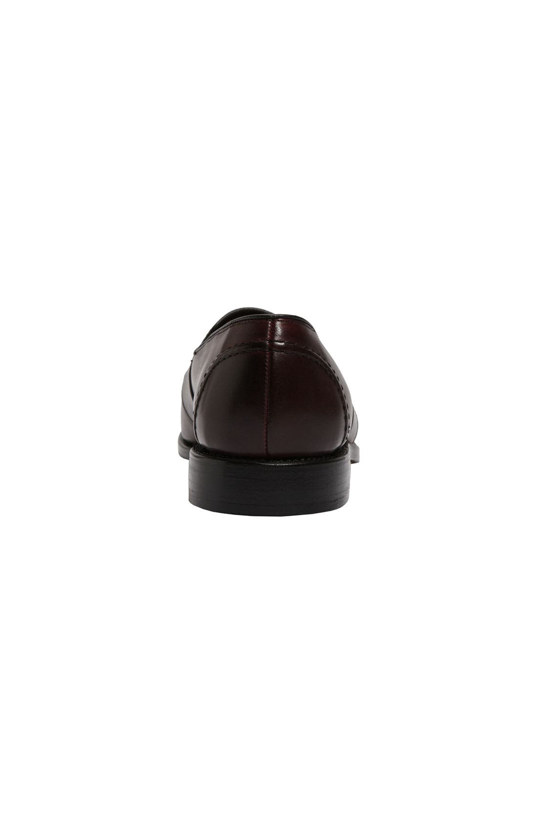 Randolph Loafer, Alternate, color, Burgundy Burnished Calf