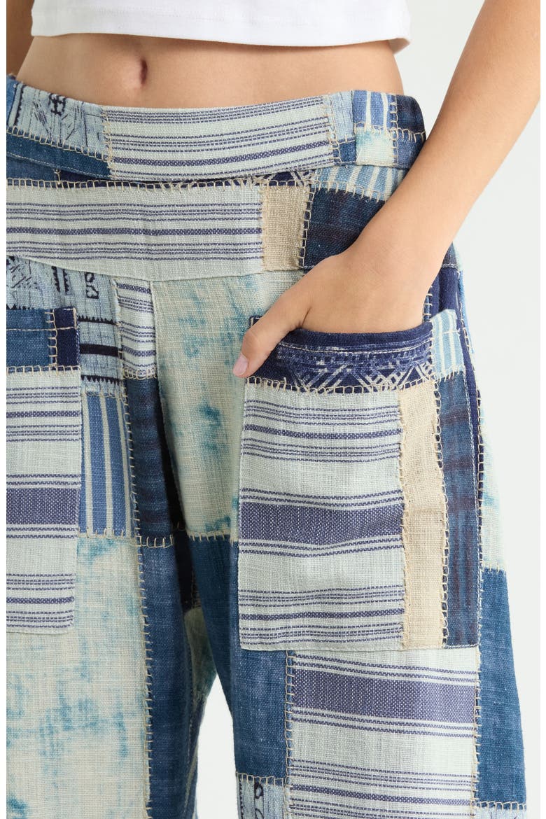 We The Free Symphony Patched Wide Leg Jeans, Alternate, color, RHYTHMS