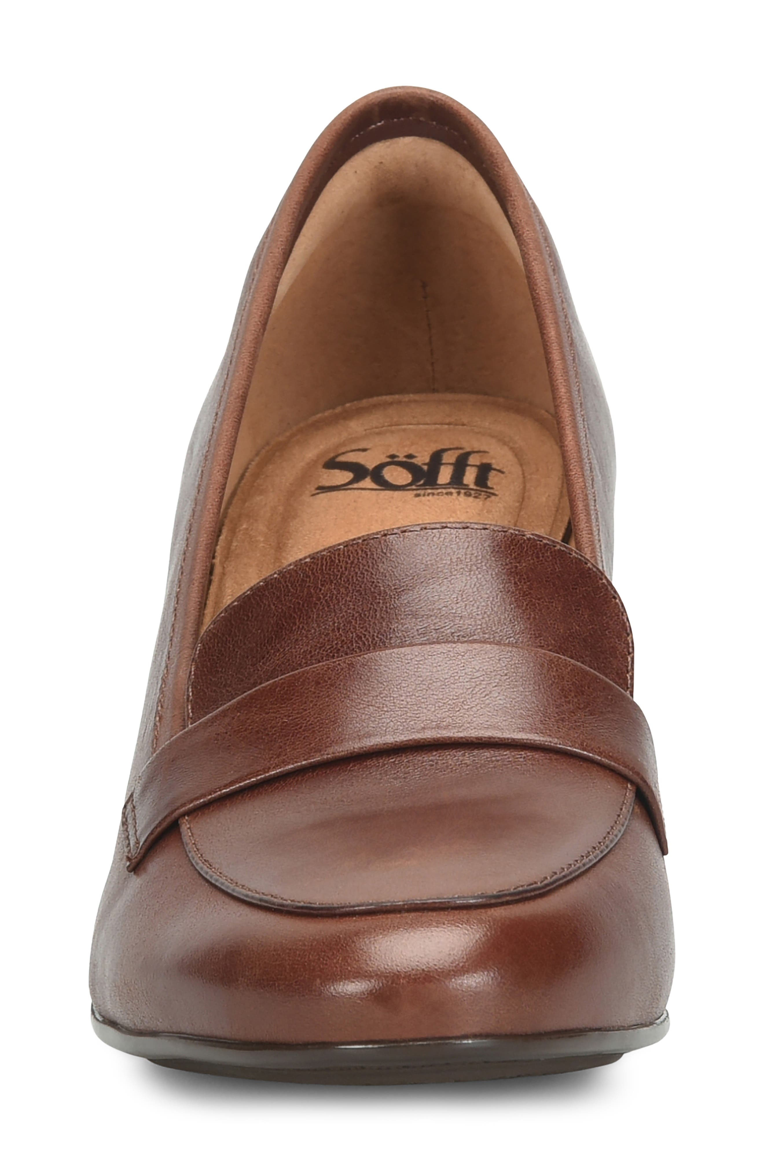 Amsterdam Loafer Pump, Alternate, color, COGNAC