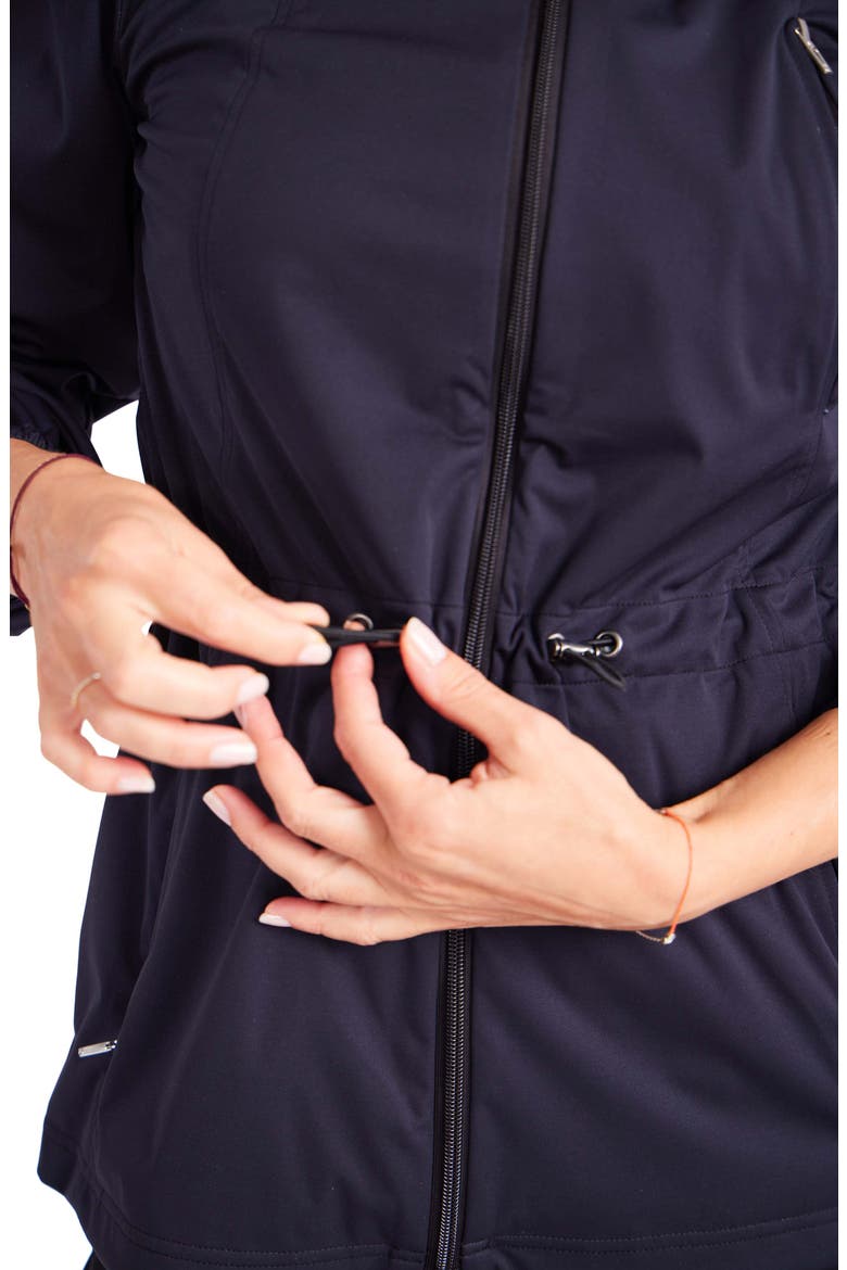Squall Patrol Water Resistant Golf Jacket, Alternate, color, BLACK