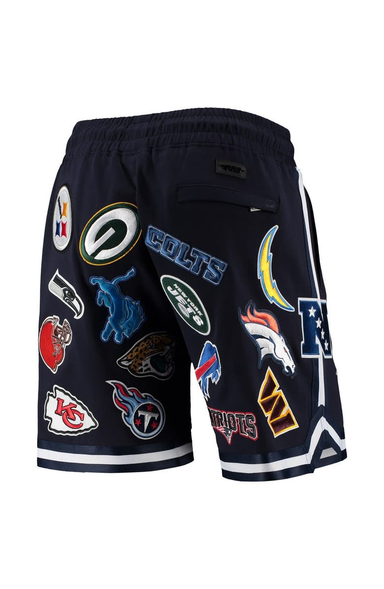 PRO STANDARD Men's Pro Standard Navy NFL Pro League Allover Shorts, Alternate, color, Navy