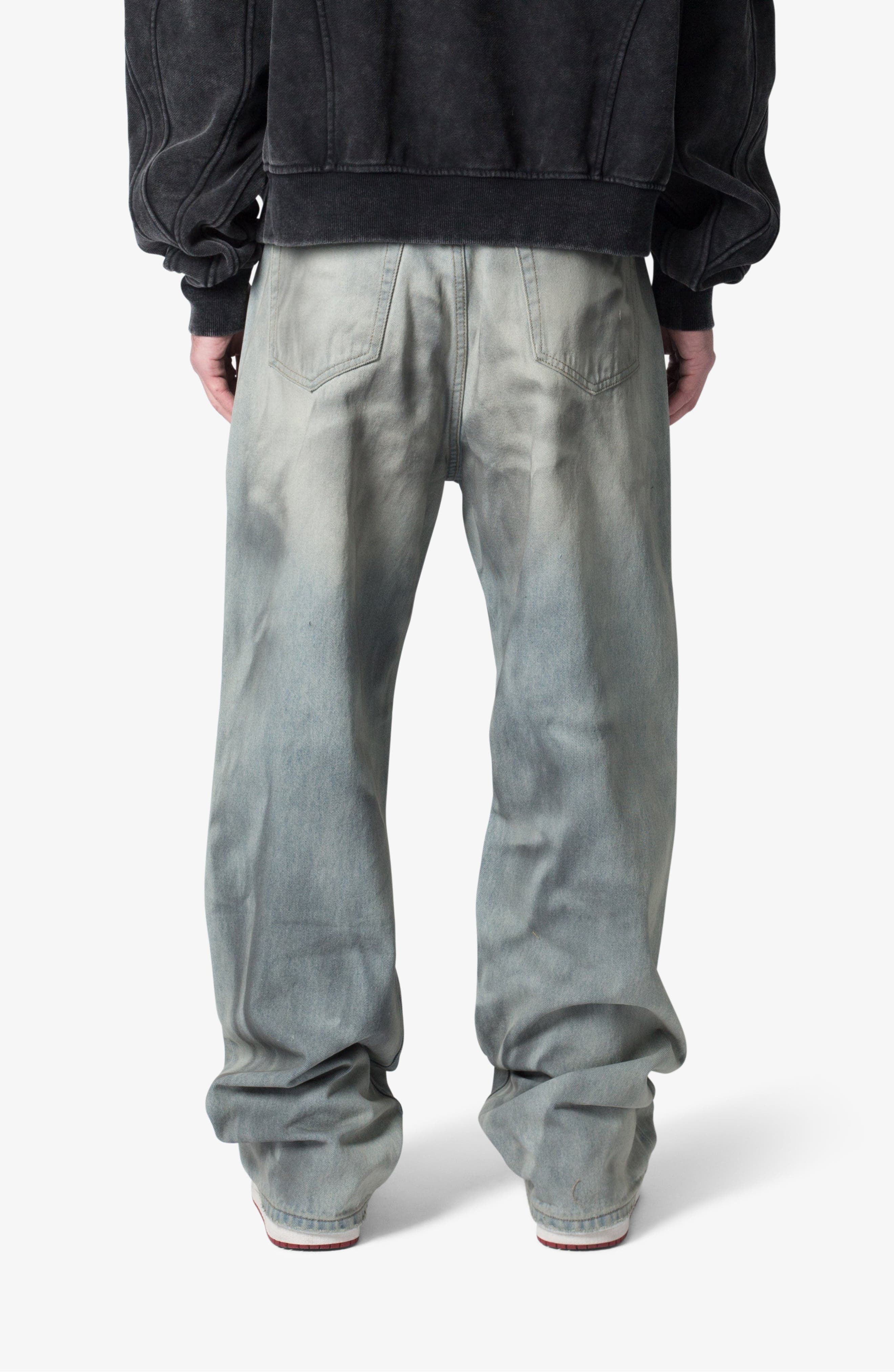 Ultra Baggy Oil Stain Jeans - image 2