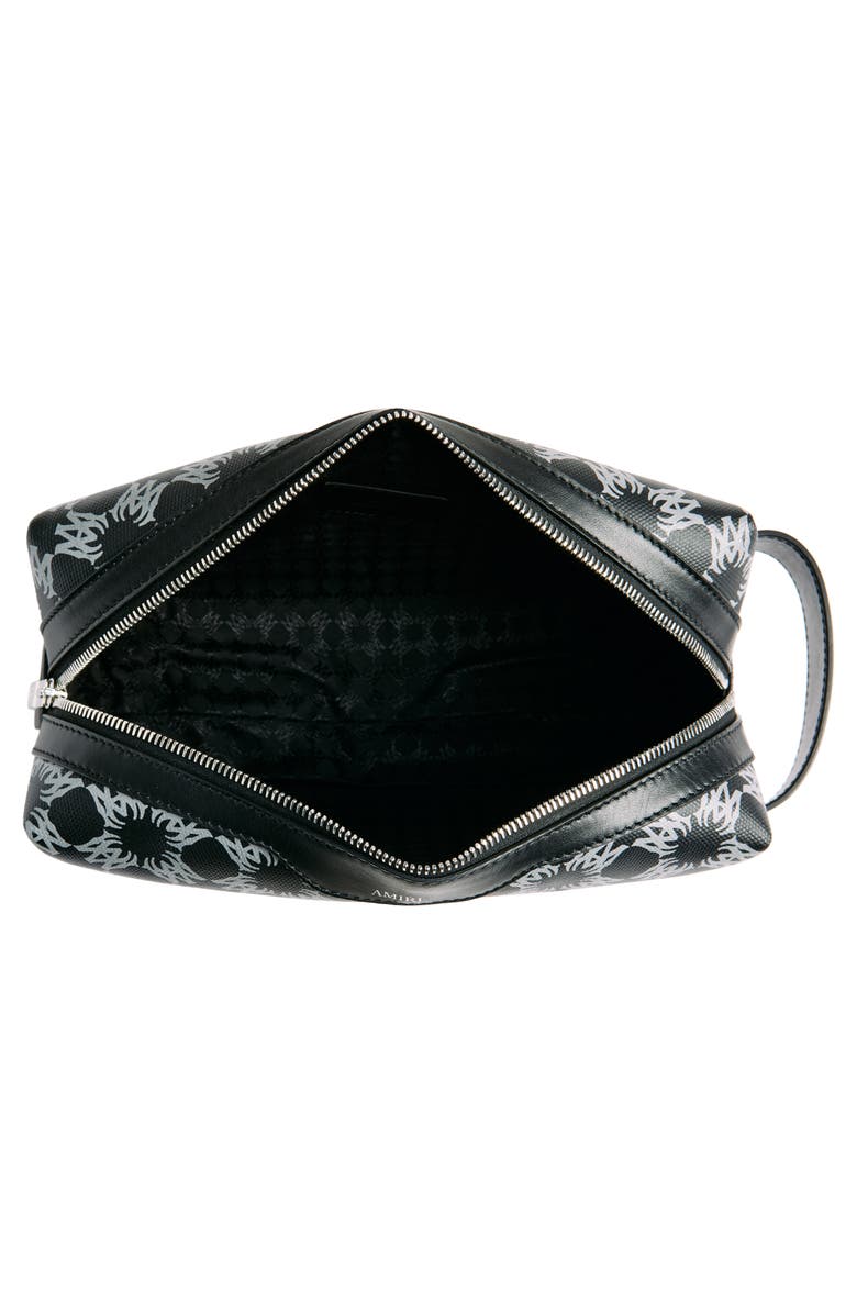 AMIRI Quad Monogram Coated Canvas Dopp Kit, Alternate, color, 