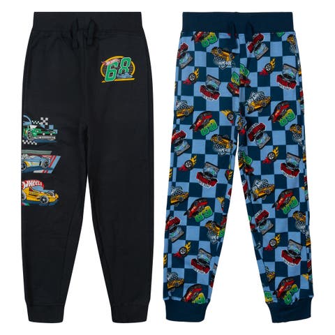 2-Pack Racing Fleece Jogger Pants