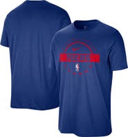 Nike Men's Nike  Royal Philadelphia 76ers Authentic Practice T-Shirt