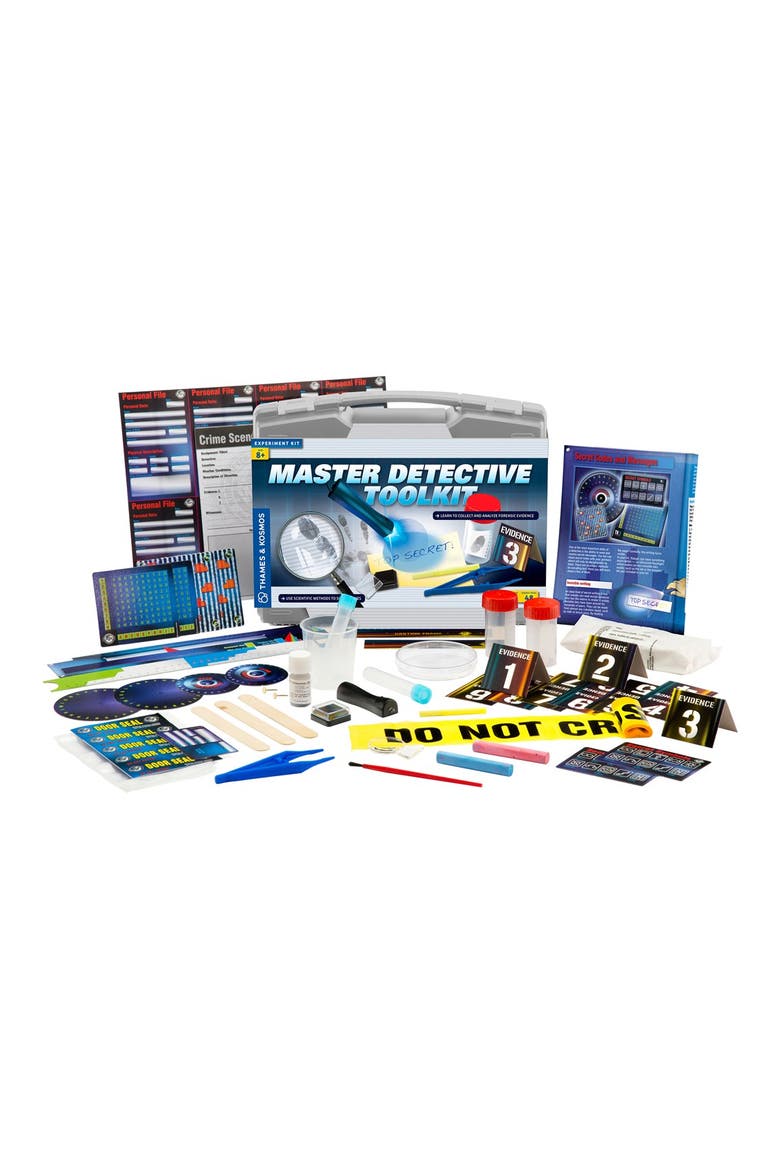 'Master Detective Toolkit' Experiment Kit, Alternate, color, GREY