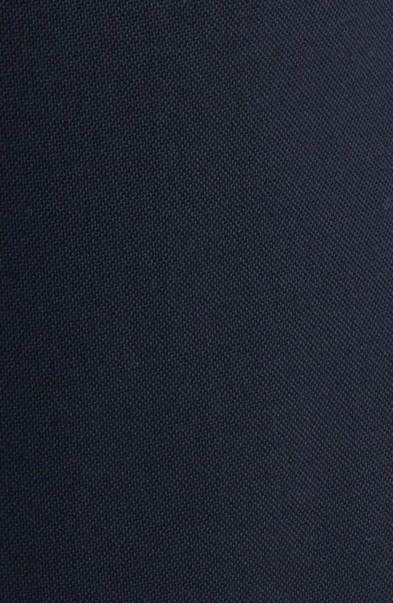 BOSS Pitt Patch Virgin Wool Straight Leg Pants, Alternate, color, Dark Blue