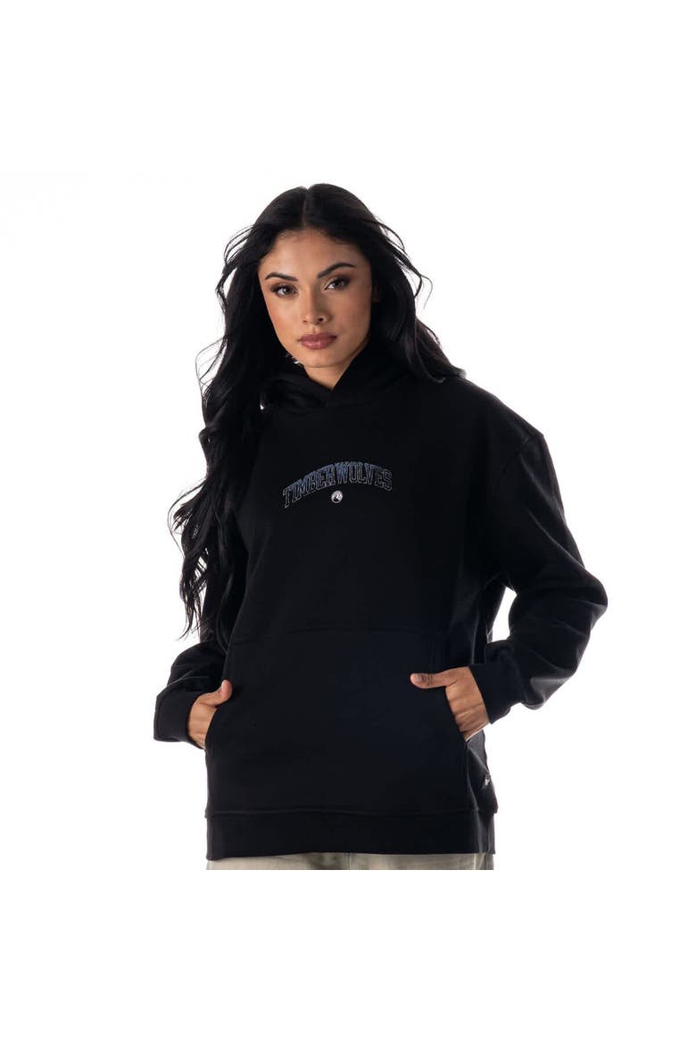 Unisex The Wild Collective Black Minnesota Timberwolves Splatter Premium Hoodie, Alternate, color, Black