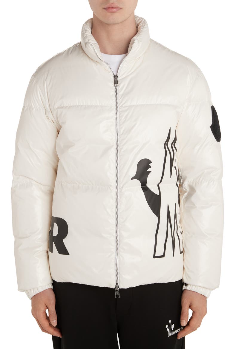 Moncler Friesian Logo Down Puffer Jacket (Men) | Nordstrom