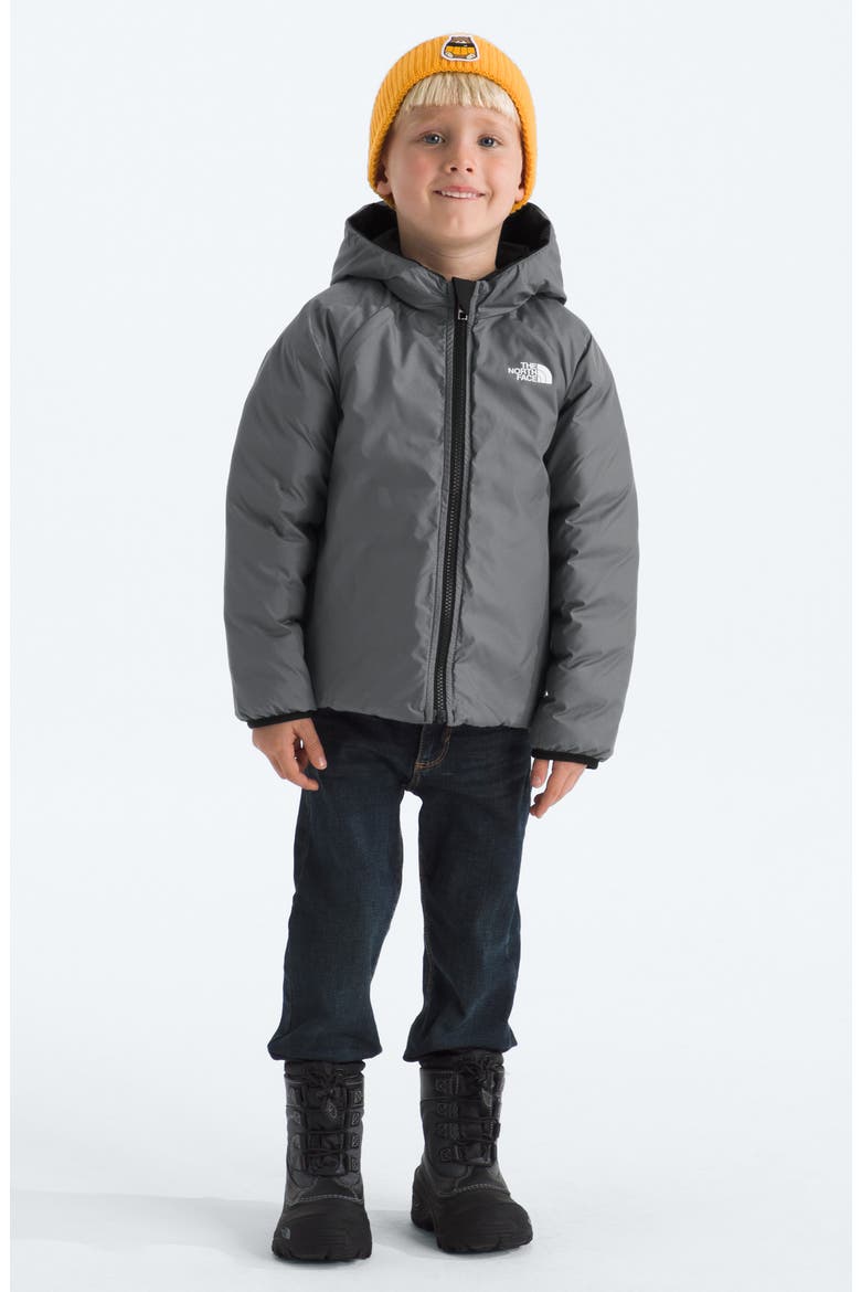 Kids' Perrito Reversible Water Repellent Jacket, Alternate, color, TNF BLACK SMOKED PEA