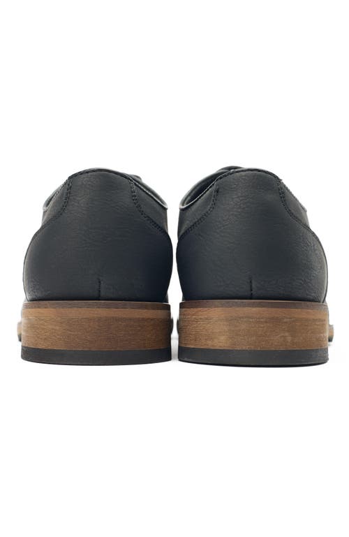 V.gan London Vegan Oatmeal 2 Derby Shoes In Black