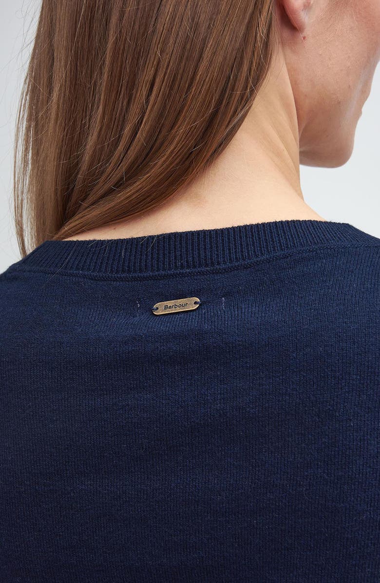 Barbour Fareham Beagle Cotton & Cashmere Sweater, Alternate, color, 