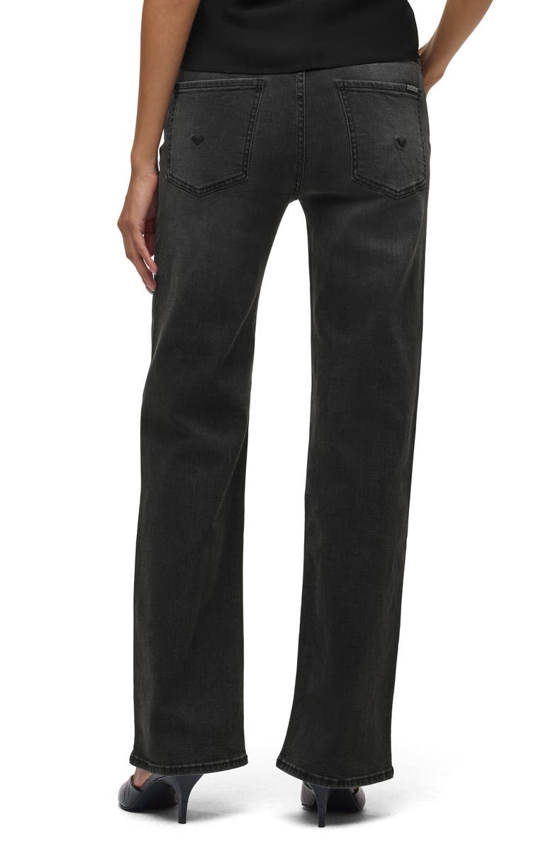 Hudson Jeans Rosalie High Waist Wide Leg Jeans, Alternate, color, Austen