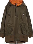 Sacai Nylon Twill Hoodie