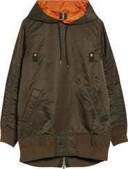 Sacai Nylon Twill Hoodie