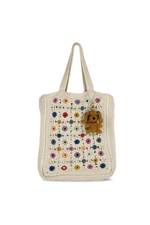 The Sak Lanie Market Tote Bag In Natural Multi Flower