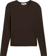 FRAME The Rib Crewneck Top