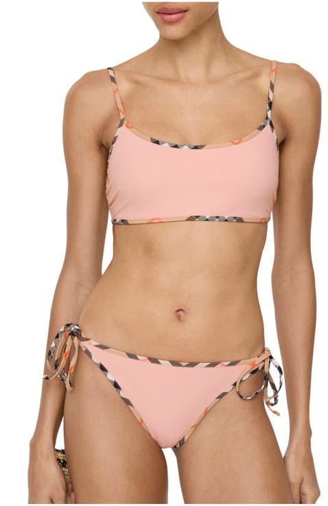 Check Trim Bikini Briefs