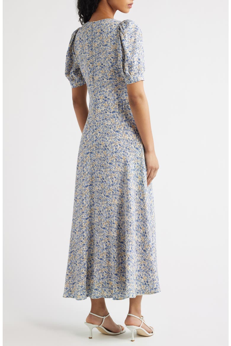 Naira Floral Dress, Alternate, color, DARA