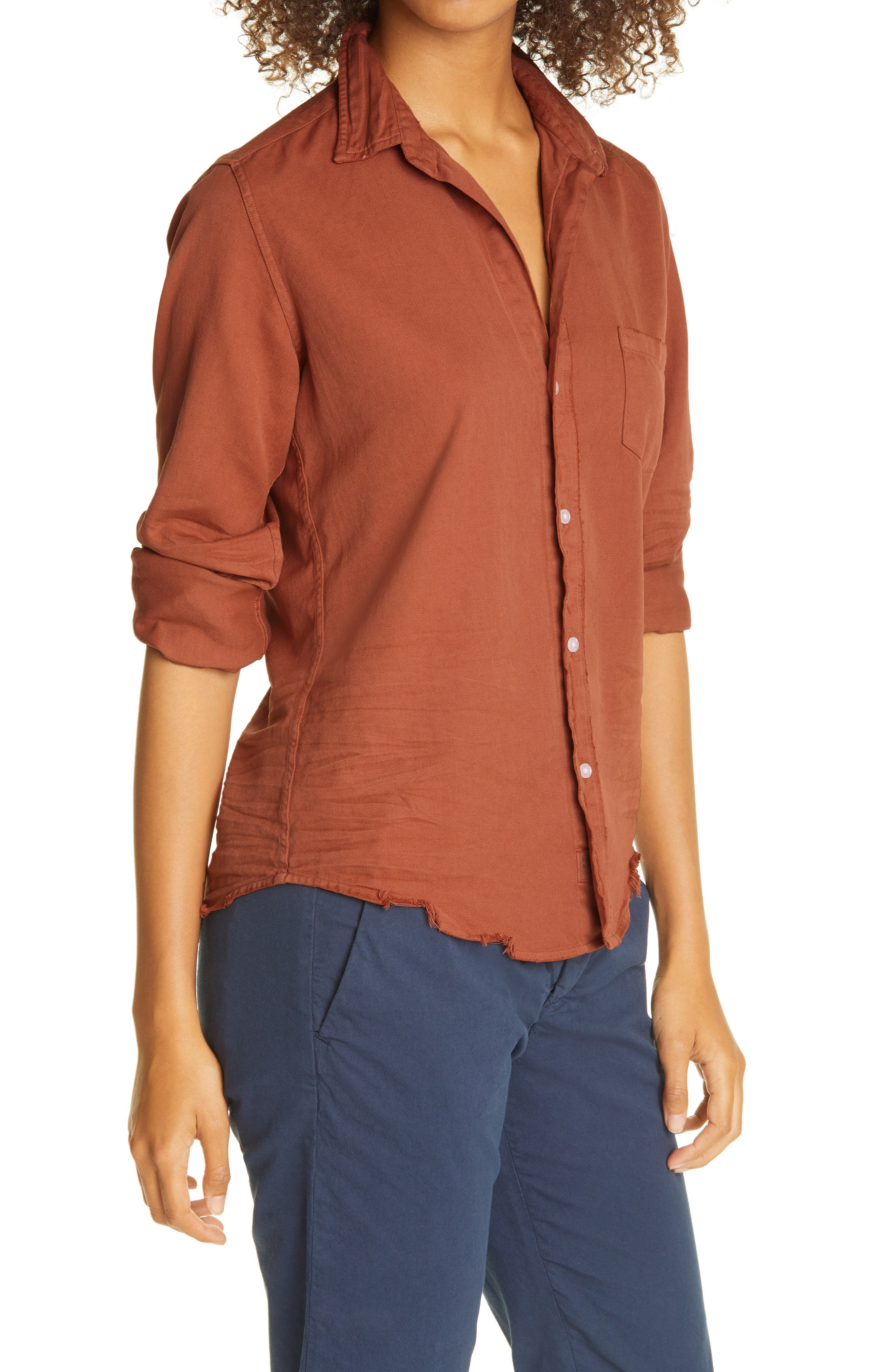 Frank & Eileen Barry Color Denim Button-Up Shirt (Women) | Nordstromrack