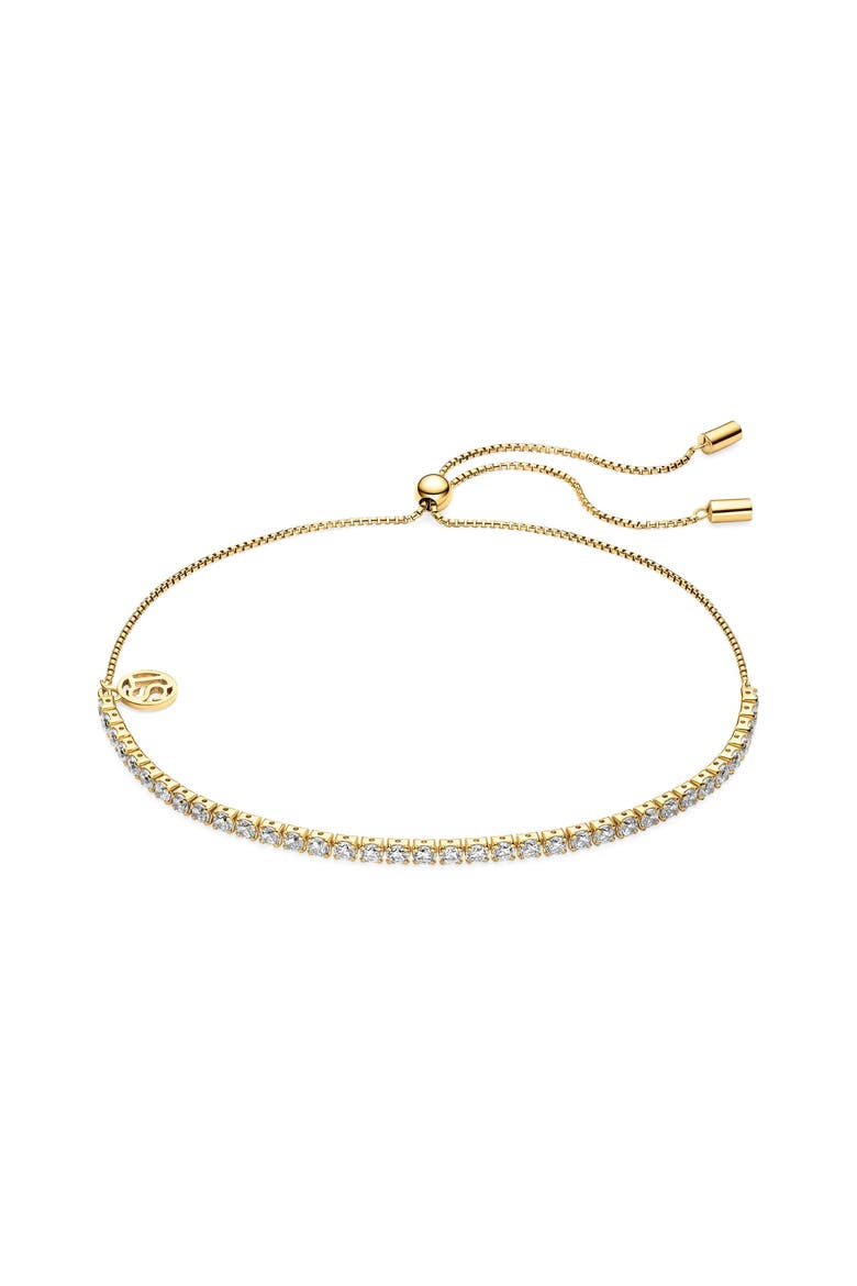 Bracelet Ellera Tennis, Main, color, 18k Gold Plated / White