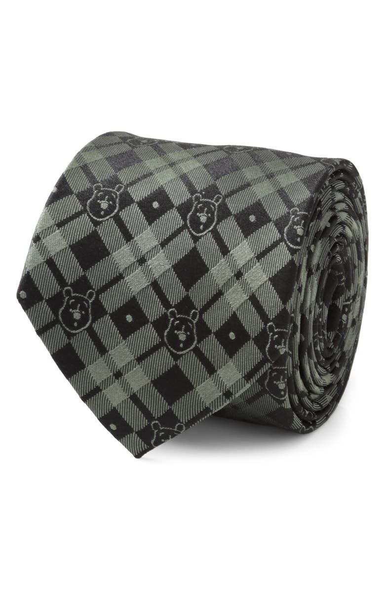 Cufflinks, Inc. Winnie the Pooh Plaid Silk Tie, Alternate, color, 