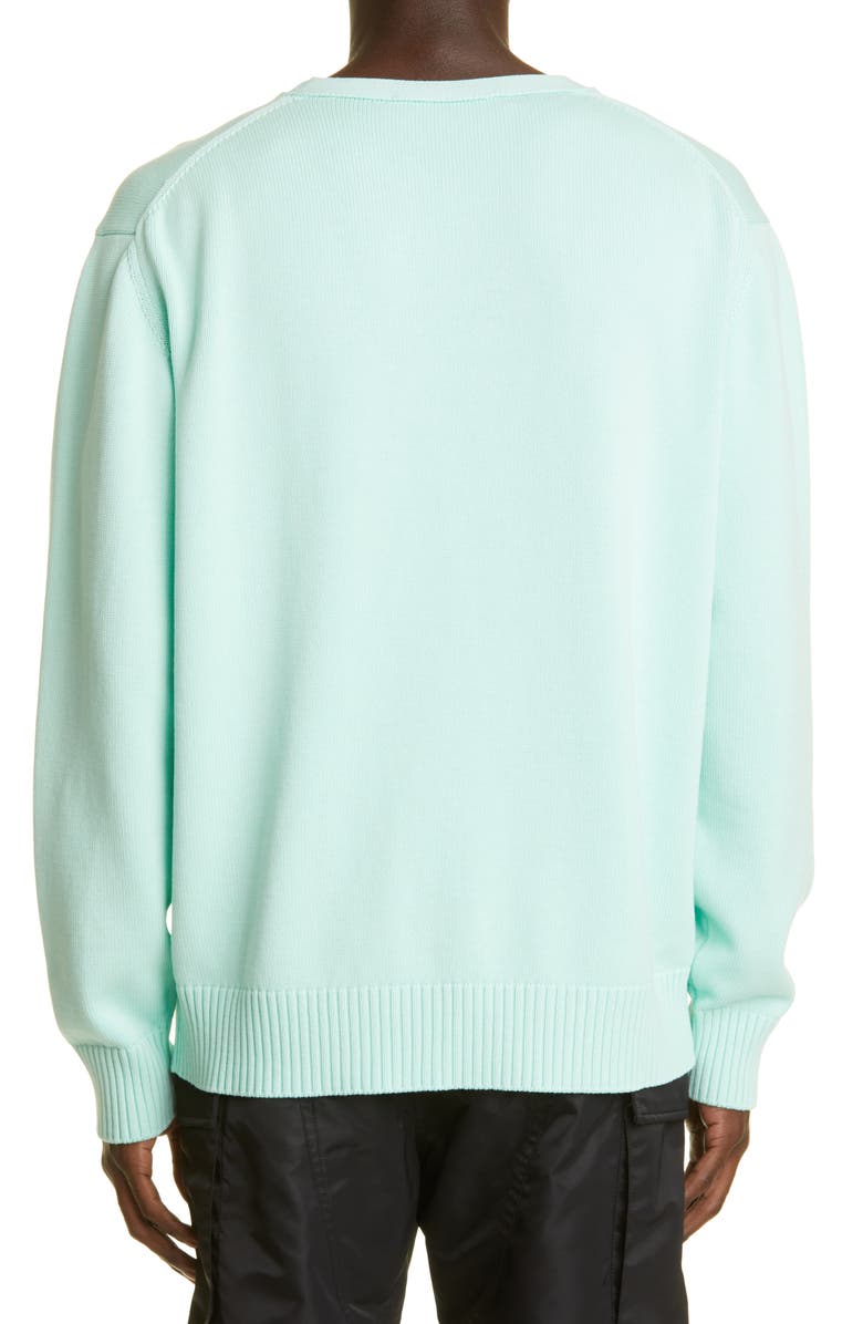 1017 ALYX 9SM Treated Cotton Logo Sweater, Alternate, color,