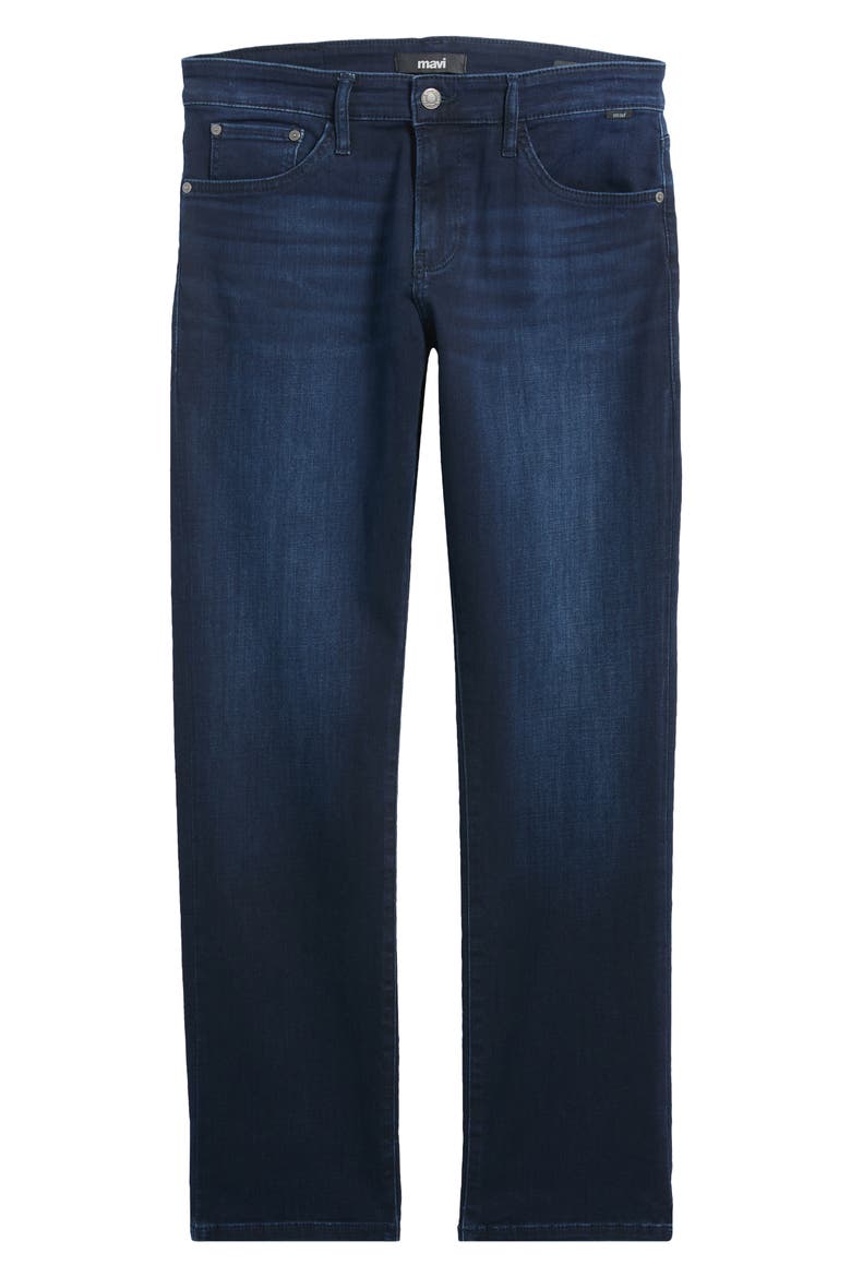 Matt Relaxed Straight Leg Jeans, Main, color, INK BRUSHED FEATHER