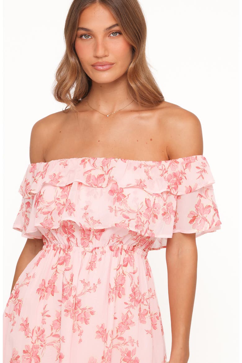 Majesty Maxi Dress, Alternate, color, ROSE PINK FLORAL